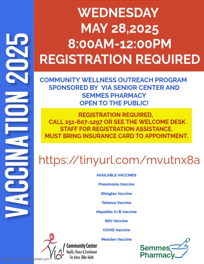 Via! May 2025 Vaccination Event